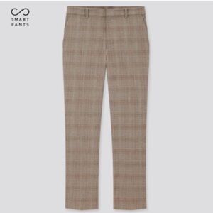 Uniqlo WOMEN SMART 2-WAY STRETCH GLEN brown